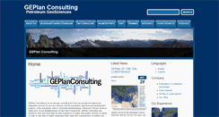Desktop Screenshot of geplan.it